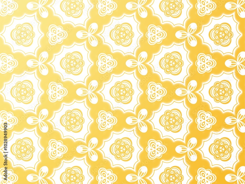 Golden background pattern Golden background pattern