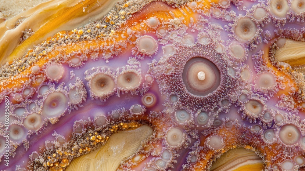 Obraz premium Close-Up of a Starfish Resting on Sand