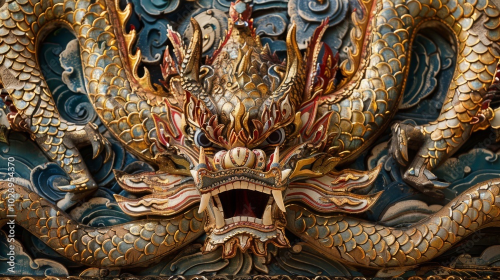 Fototapeta premium Timeless Elegance of Traditional Thai Patterns