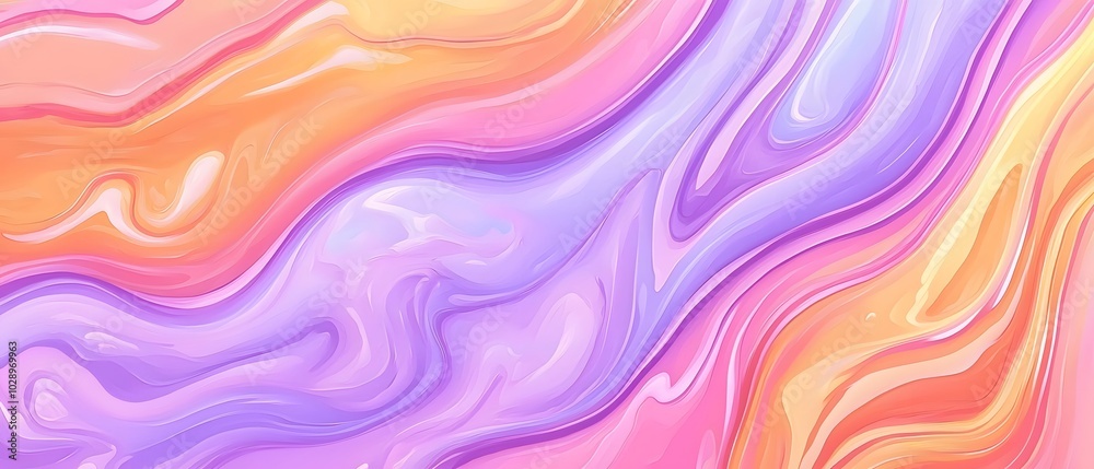 Soft Flowing Abstract Background in Pastel Colors Soft Flowing Abstract Background in Pastel Colors