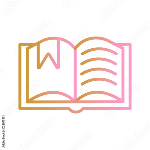 Baby Books Vector Icon