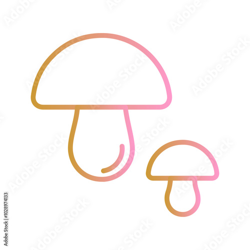 Mushroom Vector Icon