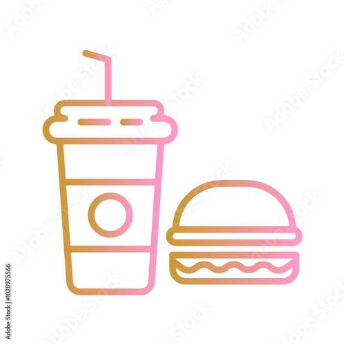 Party Food Vector Icon