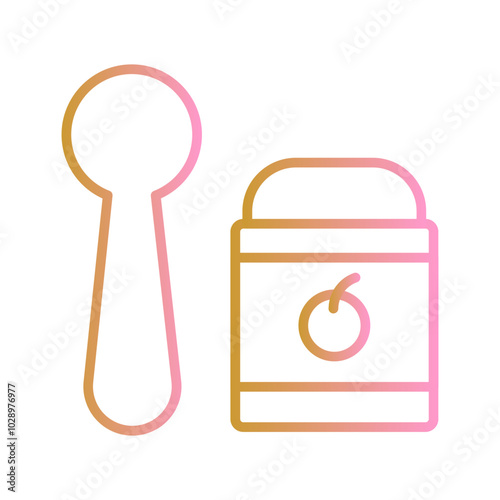 Feeding Spoons Vector Icon