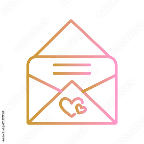 Love Letter Vector Icon