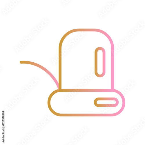 News Tickertape Vector Icon