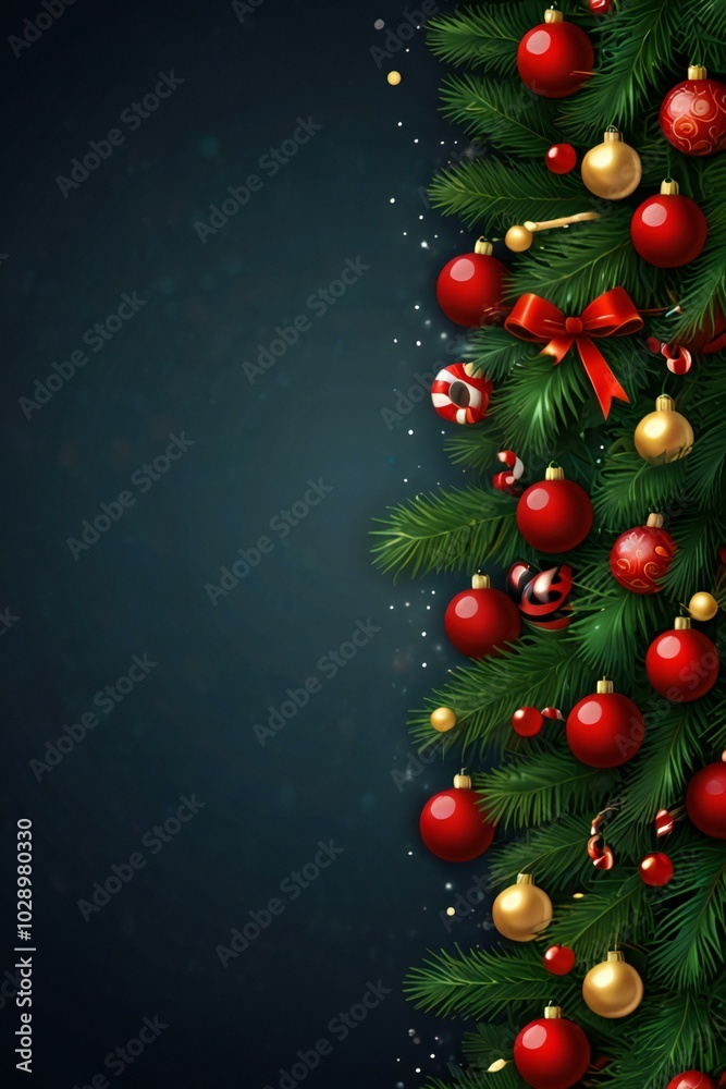 christmas tree and decorations christmas tree and decorations