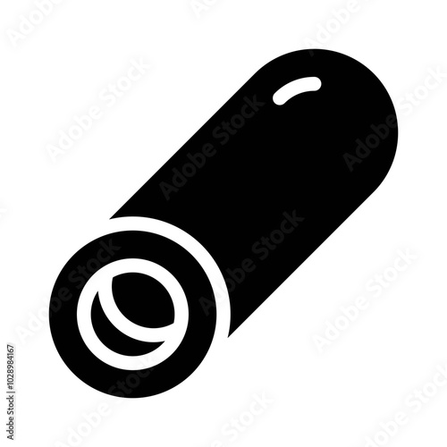 Steel Tube glyph icon