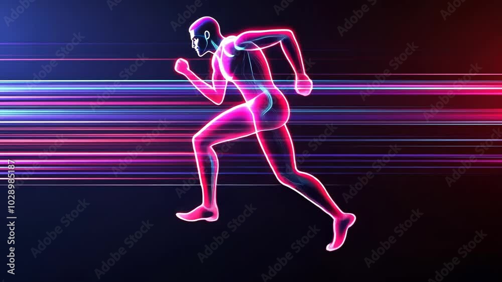 background with person running background with person running