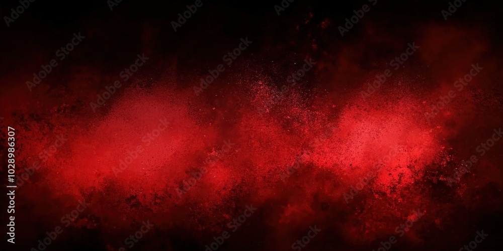 Fototapeta premium Abstract Red Smoke and Dust Background