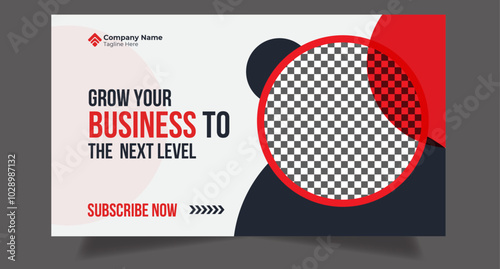 Fully editable youtube thumbnail design for any youtube videos customizable video thumbnail design video cover modern trendy new style thumbnail template for social media concept youtube thumbnail vid