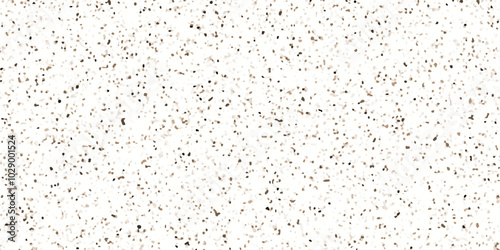 Terrazzo flooring consists of chips of marble texture. quartz surface brown, white for bathroom or kitchen countertop. brown paper texture background. rock stone marble backdrop textured illustration.