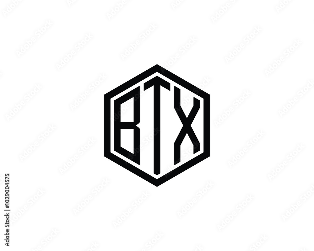 BTX logo design vector template. BTX BTX logo design vector template. BTX