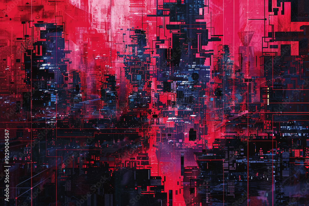 Fototapeta premium Bright abstract background