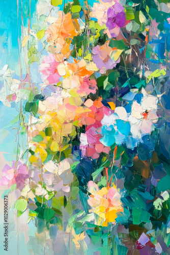 Blühende Farbenpracht