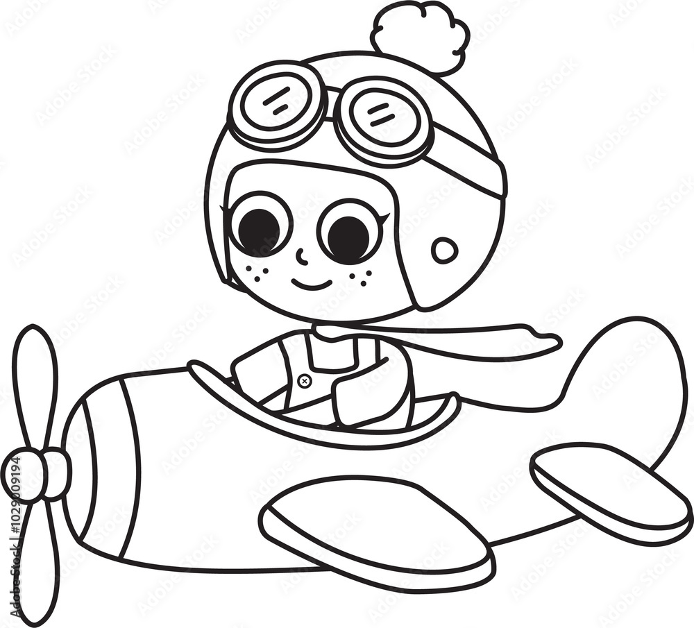 girl flying airplane girl flying airplane