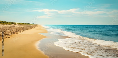 Tranquil Beachscape photo