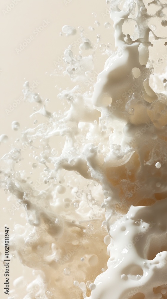 Creative Abstract Marketing Background Featuring Bubble Effects and Moisturizing Facial Cleansers for Autumn and Winter Skincare, Highlighting the Cleansing Power and Rich Foam of Beauty Products, Ide Creative Abstract Marketing Background Featuring Bubble Effects and Moisturizing Facial Cleansers for Autumn and Winter Skincare, Highlighting the Cleansing Power and Rich Foam of Beauty Products, Ide