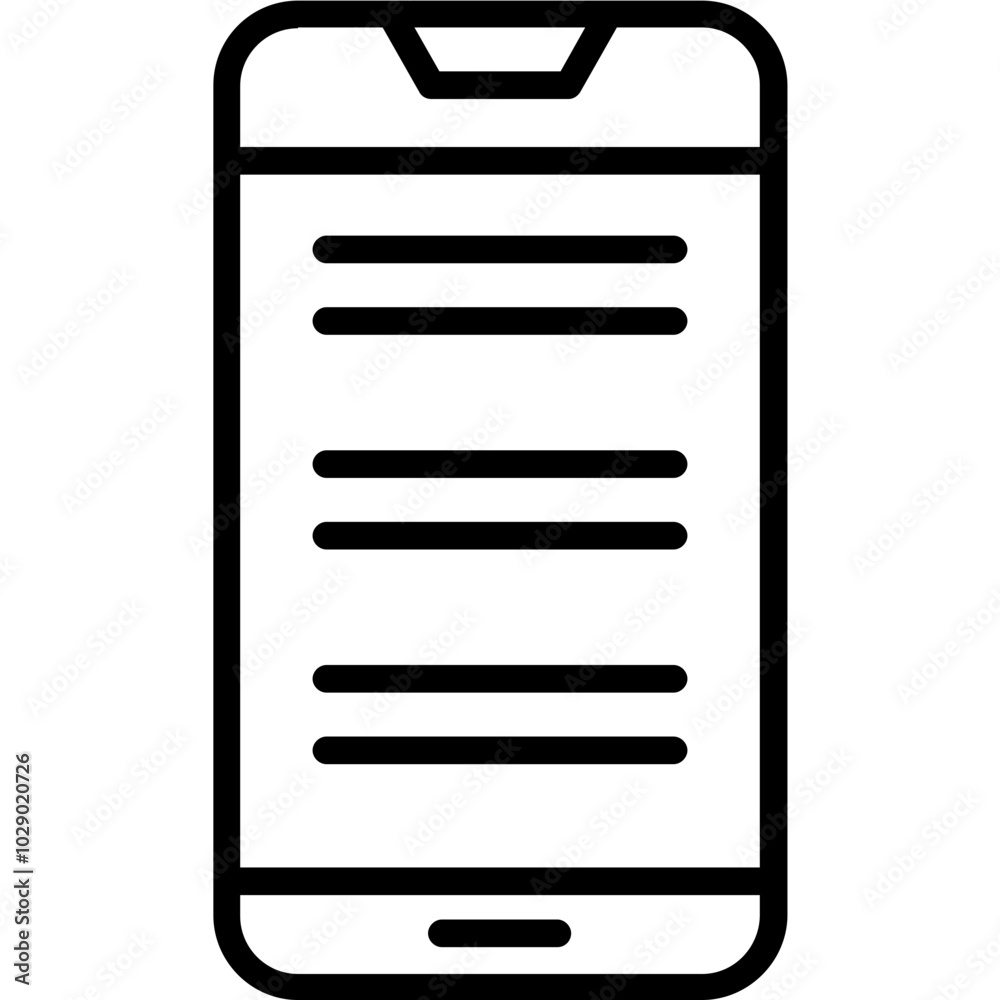 Mobile phone Icon Mobile phone Icon