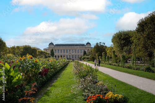 Canvas Print Jardins des plantes à paris