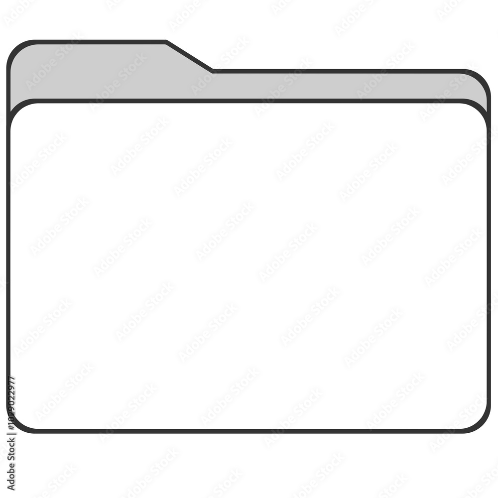 white empty folder icon white empty folder icon
