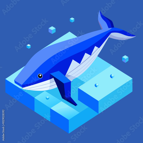 blue-whale-isometric-illustrations