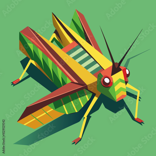locust-isometric-illustrations
