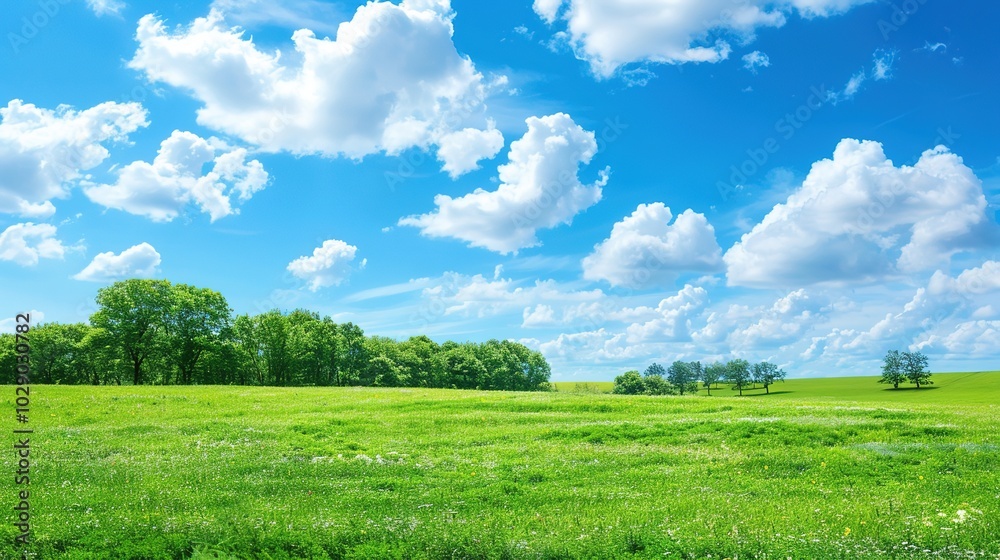 Obraz premium Elegant Landscape Background Image - a captivating and refined visual. The elegant landscape creates a charming and sophisticated scene.