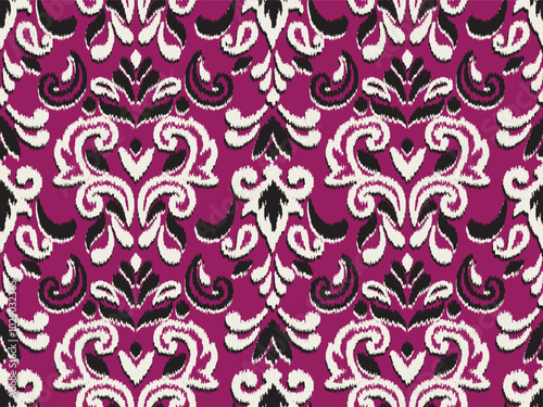 COLORFUL IKKAT PATTERN PAISLEY INDIAN PRINTS BOHO PRINTS IN EDITABLE FILE