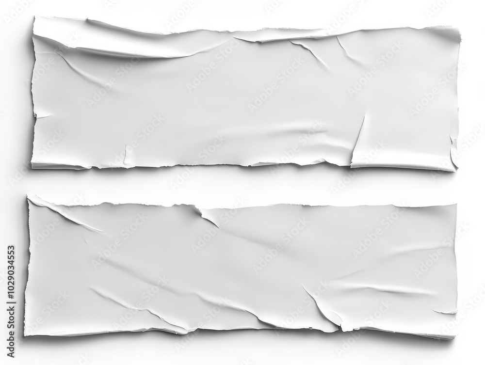 Torn Paper Texture with Wrinkles and Scratches Torn Paper Texture with Wrinkles and Scratches