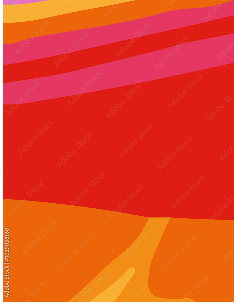 Obraz premium abstract background with untidy waves Illustration