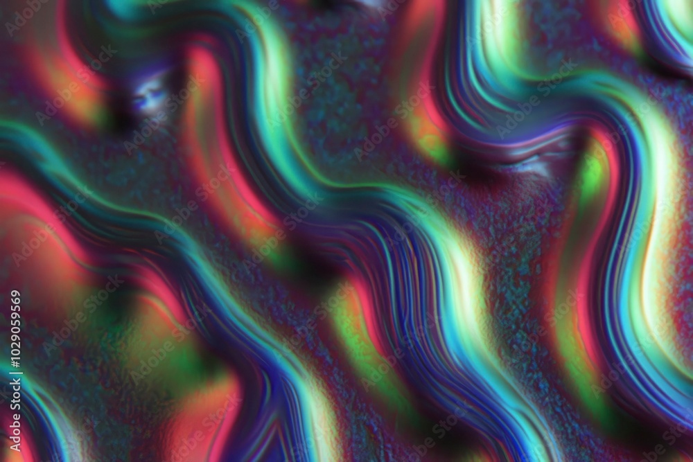 Close-up Abstract Texture of a Multicolored Gemstone Close-up Abstract Texture of a Multicolored Gemstone