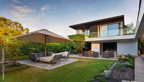 Moderne Architektur Haus Villa Luxus Resort