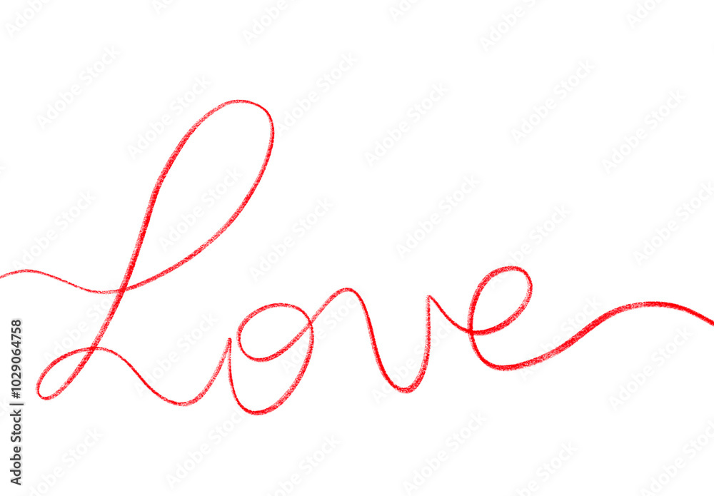 The sore Love hand written style The sore Love hand written style