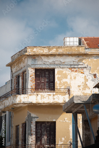 Bâtiment en ruine