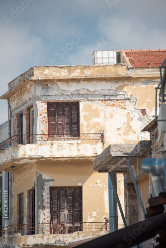 Bâtiment en ruine