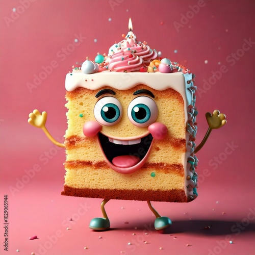 Cute Cartoon Happy Dancing ...