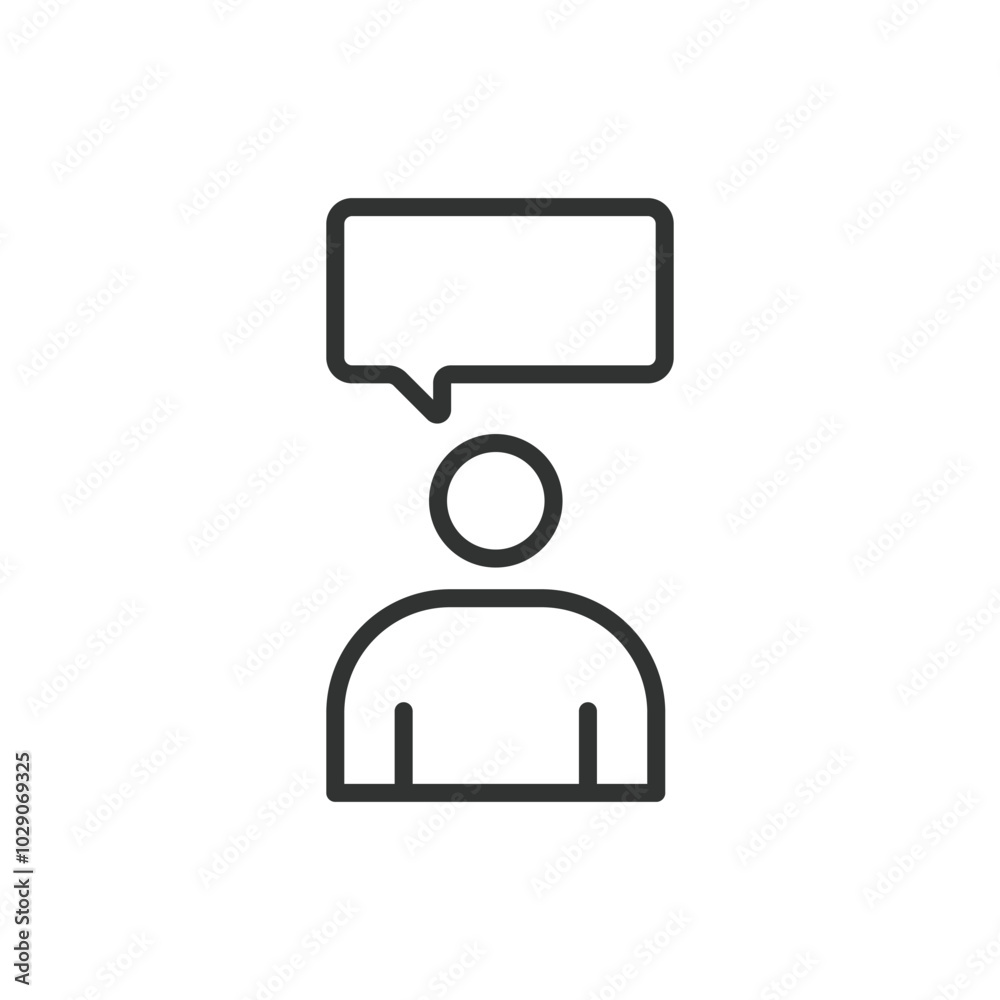 Answer icons, in line design. Answer icons, response, communication, chat, feedback, dialogue, messaging on white background vector. Answer icons editable stroke icon Answer icons, in line design. Answer icons, response, communication, chat, feedback, dialogue, messaging on white background vector. Answer icons editable stroke icon