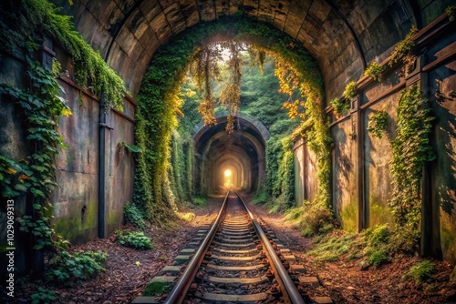 Mysterious Haunted Tunnel: An Eerie Exploration of Abandoned Passageways