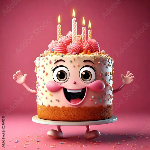 Cute Cartoon Happy Dancing ...
