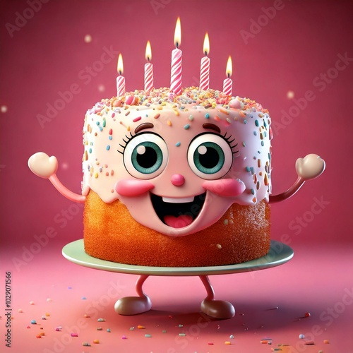 Cute Cartoon Happy Dancing ...