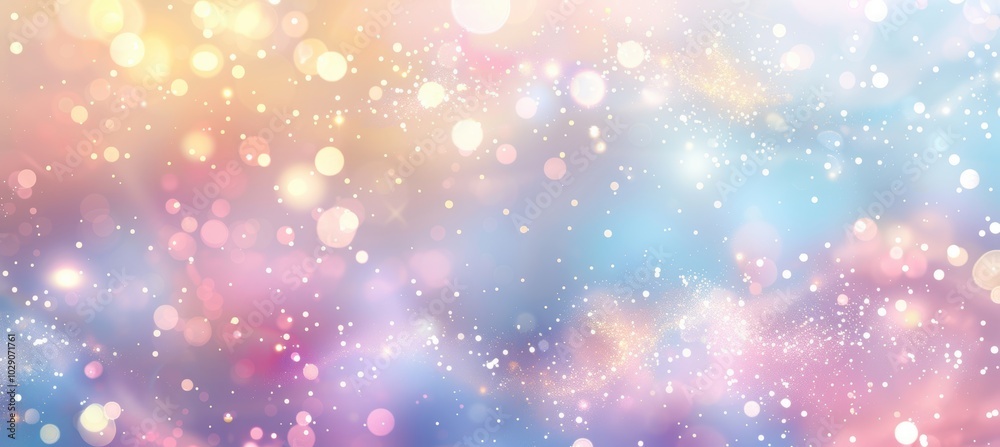 Soft Pastel Abstract Background with Bokeh Effects in Pink, Blue, and Gold for Beauty and Wellness Design Soft Pastel Abstract Background with Bokeh Effects in Pink, Blue, and Gold for Beauty and Wellness Design
