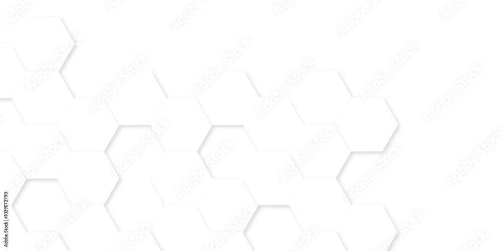 Abstract white background with hexagon and hexagonal background. Luxury white pattern with hexagons. abstract 3d hexagonal background with shadow. 3D futuristic abstract honeycomb mosaic background. Abstract white background with hexagon and hexagonal background. Luxury white pattern with hexagons. abstract 3d hexagonal background with shadow. 3D futuristic abstract honeycomb mosaic background.