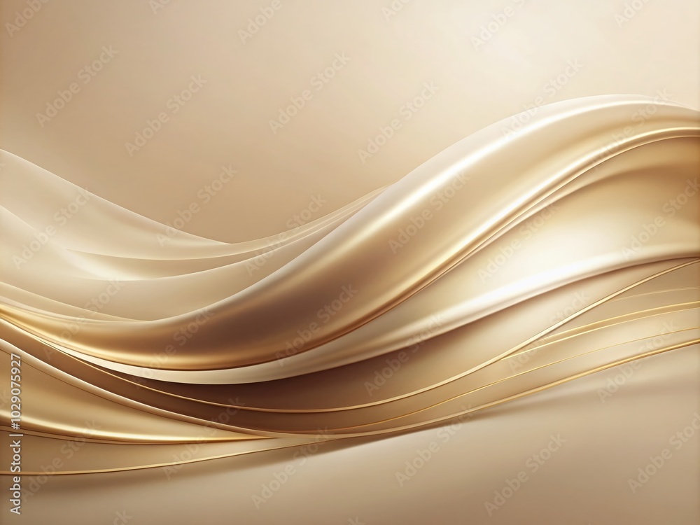 Neutral Beige Abstract Waves for Trendy Website Design Cover and Minimal Aesthetic Backdrop Neutral Beige Abstract Waves for Trendy Website Design Cover and Minimal Aesthetic Backdrop