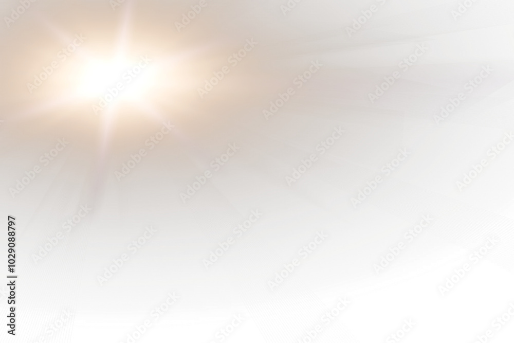 Flare Sun on transparent background,Radiant Solar Flare with Golden Light Effect