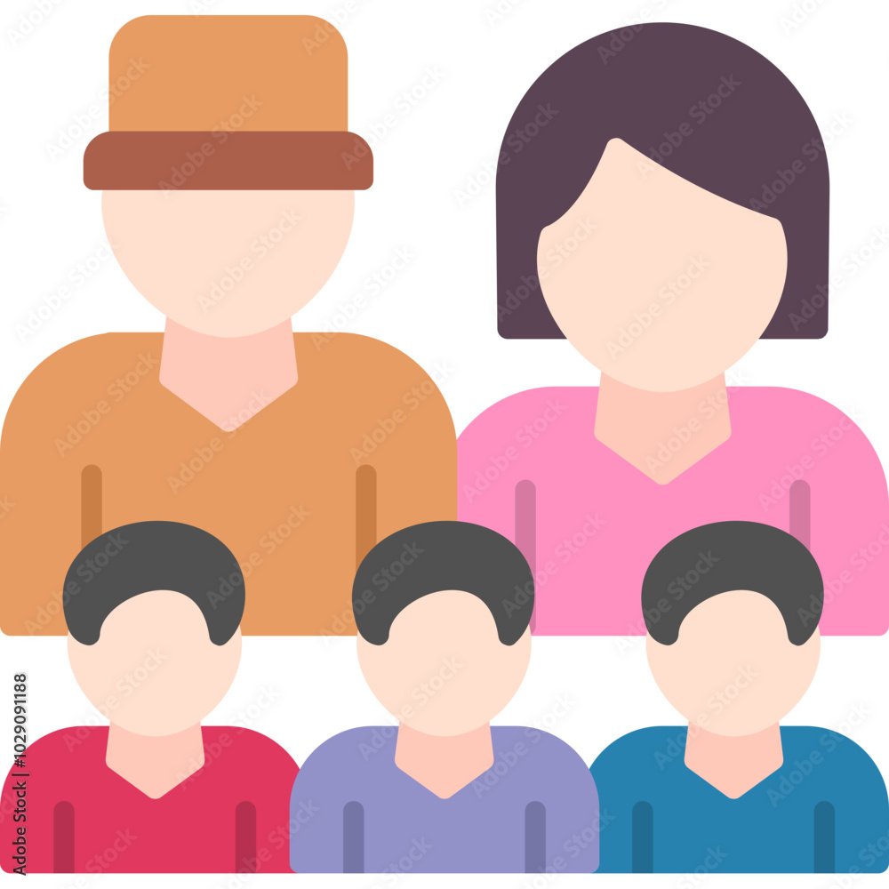 Fototapeta premium Generations icon