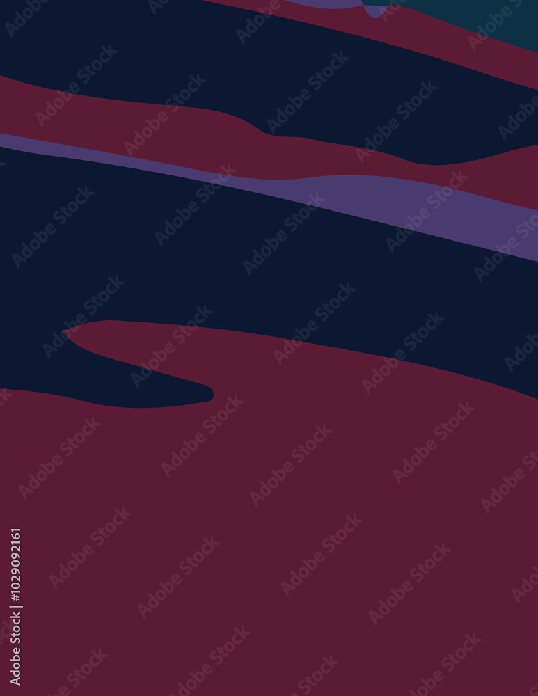 Naklejka premium abstract background with untidy waves Illustration
