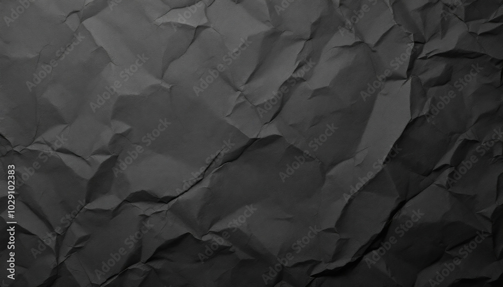 This image features a crumpled black paper texture, creating a dramatic and textured background with deep shadows and highlights.
This image features a crumpled black paper texture, creating a dramatic and textured background with deep shadows and highlights.
