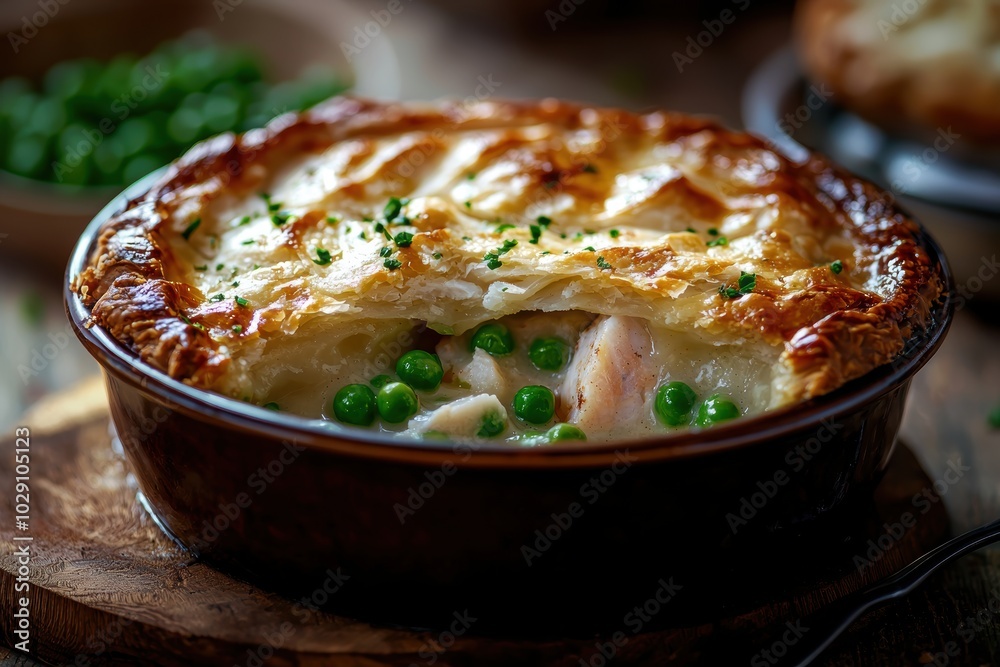 Cozy Winter Meal: Hearty Fish Pie with Golden Flaky Crust for Comforting Dining Cozy Winter Meal: Hearty Fish Pie with Golden Flaky Crust for Comforting Dining