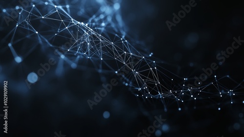 Cyber ​​security theme picture, communication, network, abstract background